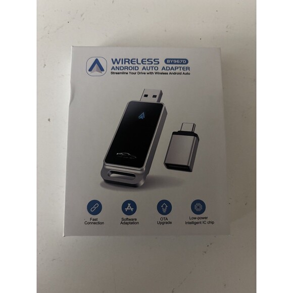 Android Auto Wireless Adapter, Convert Factory Wired to Wireless BY967D Carplay - Picture 10 of 13